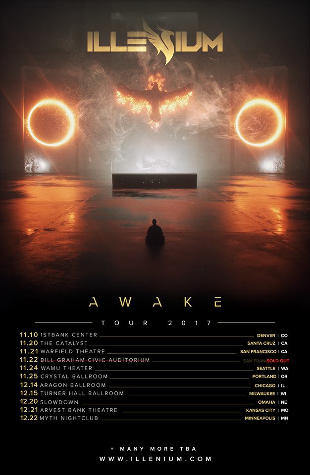 Illenium Awake Tour 2017 Phase 2