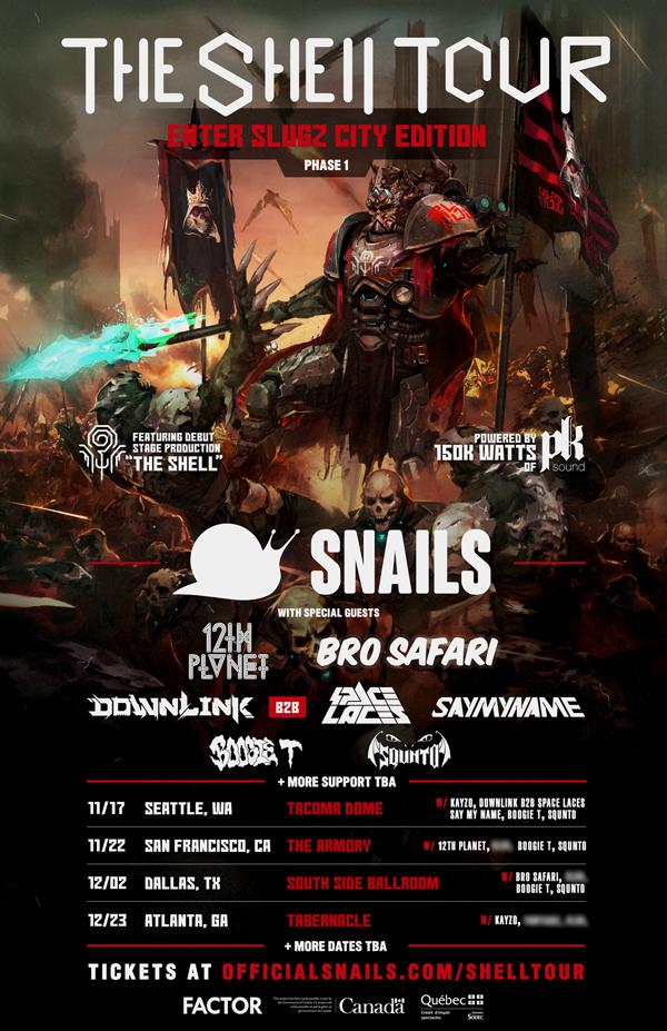 The Shell Tour by Snails