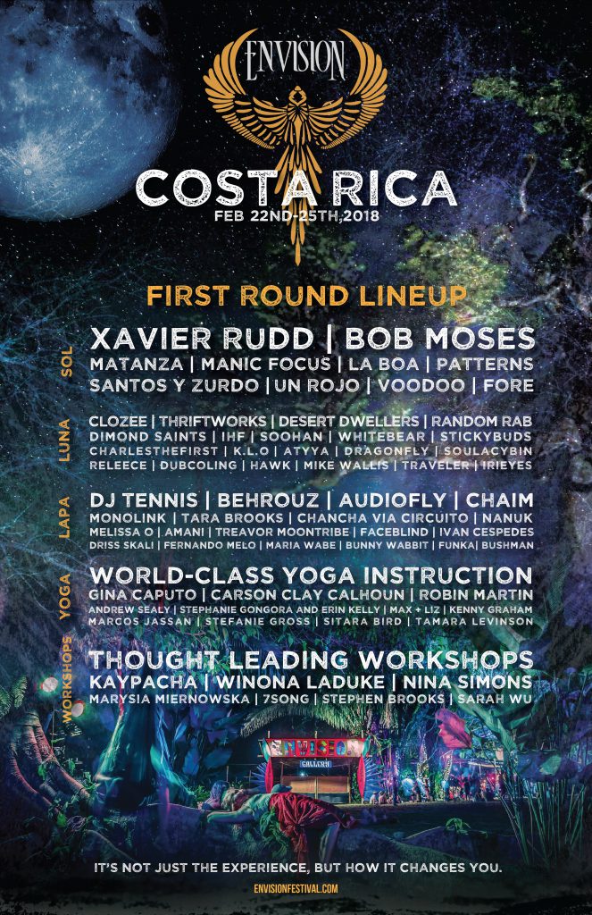 Envision Festival 2018 Flyer