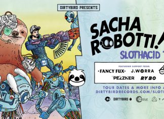 Sacha Robotti SlothAcid Tour Announcement
