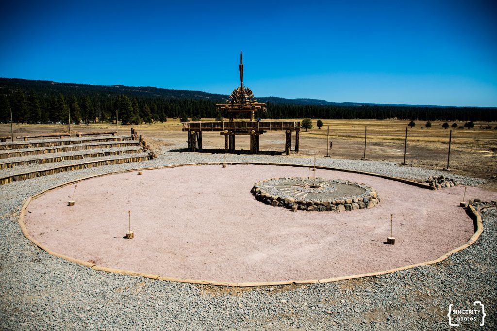 Oregon Eclipse Sun Temple