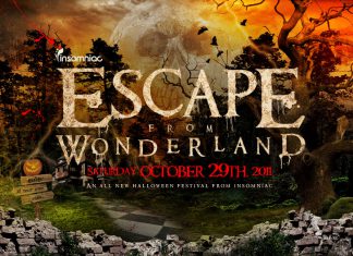 Escape From Wonderland 2011 Flyer