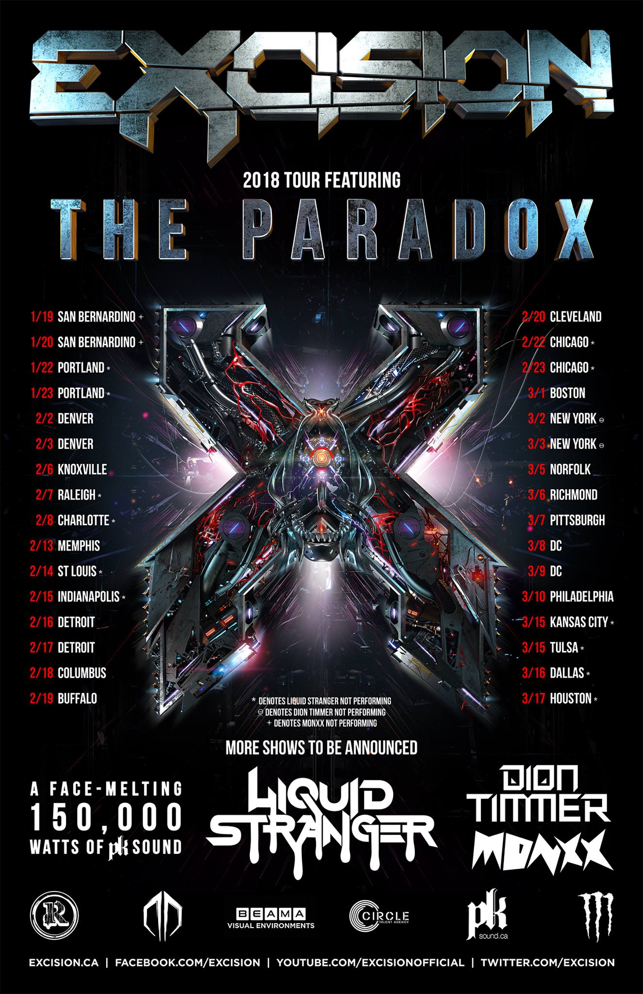 Excision's The Paradox Tour 2018 Dates, Details, & More! EDM Identity