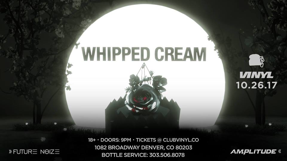 Halloween Whipped Cream Vinyl Denver