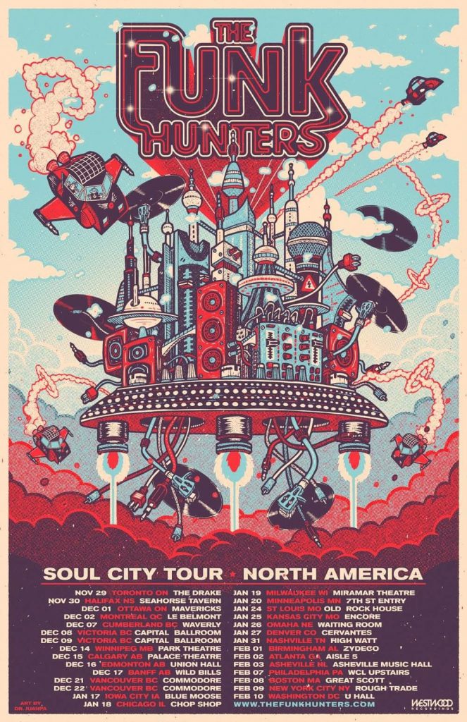 The Funk Hunters Soul City Tour 2017