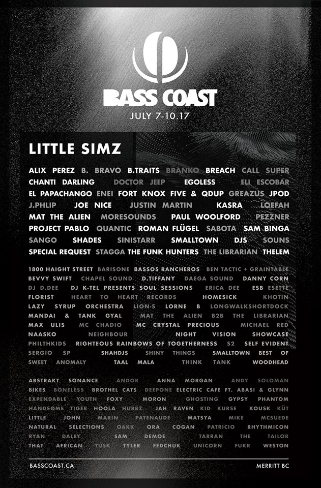 Bass Coast Festival 2017 Lineup