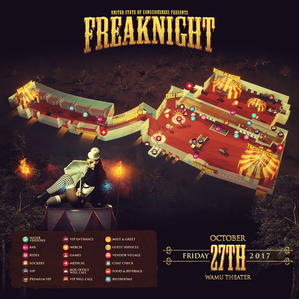 FreakNight 2017 Map