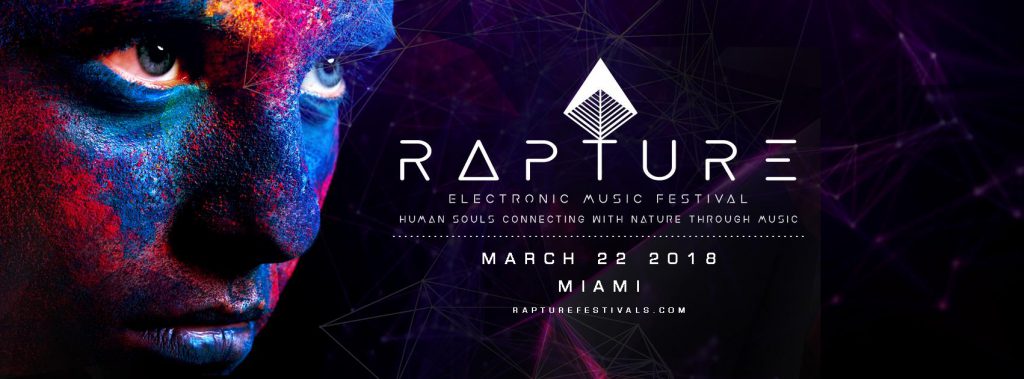 Rapture Electronic Music Festival 2018 Banner
