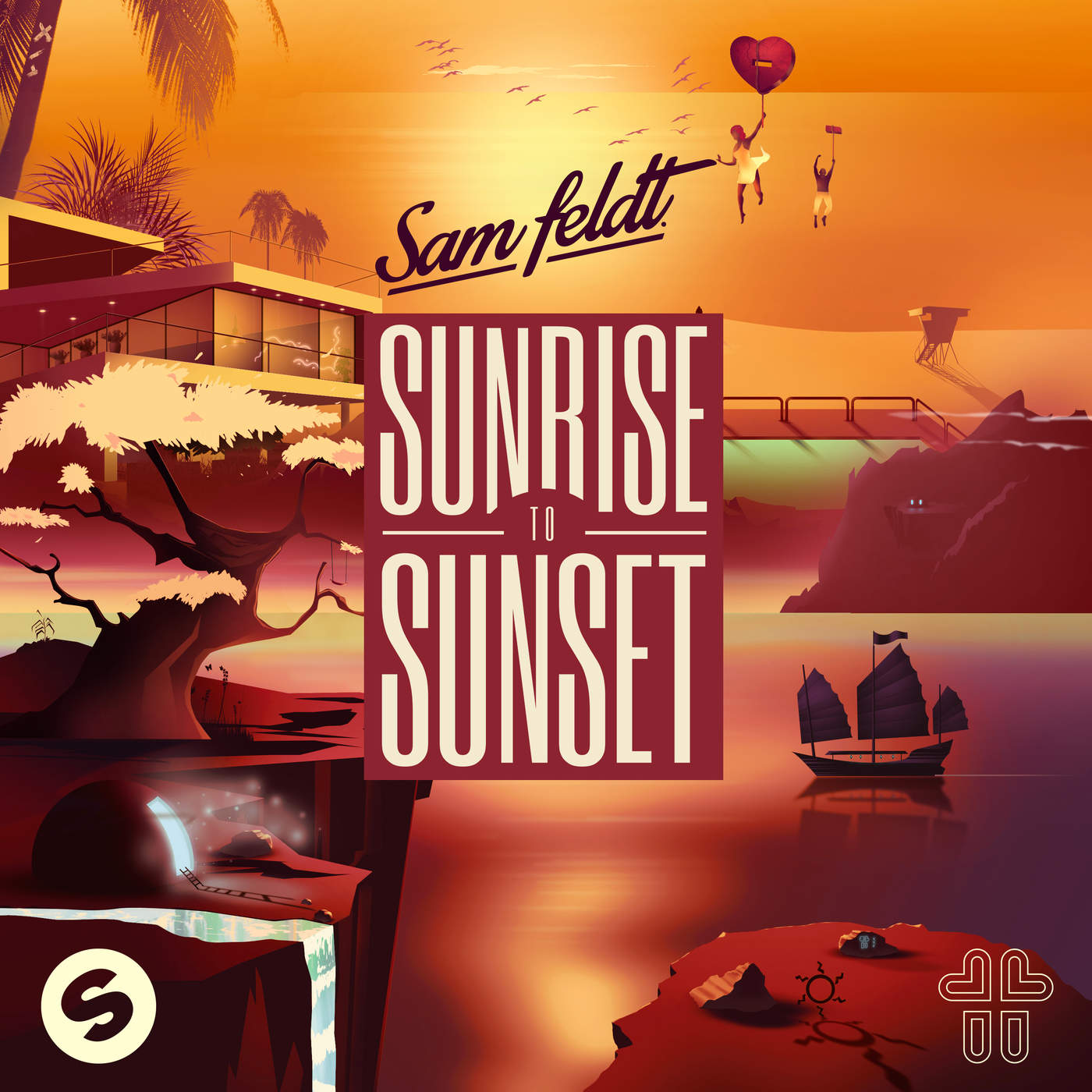 Sam Feldt Sunrise to Sunset Album Cover