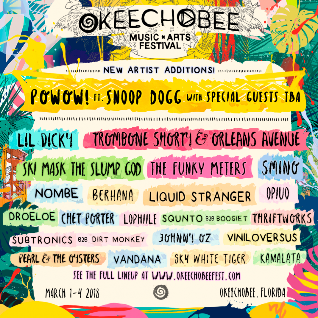 Okeechobee Announces Lineup Additions For 2018 Including Snoop Dogg & More! EDM Identity