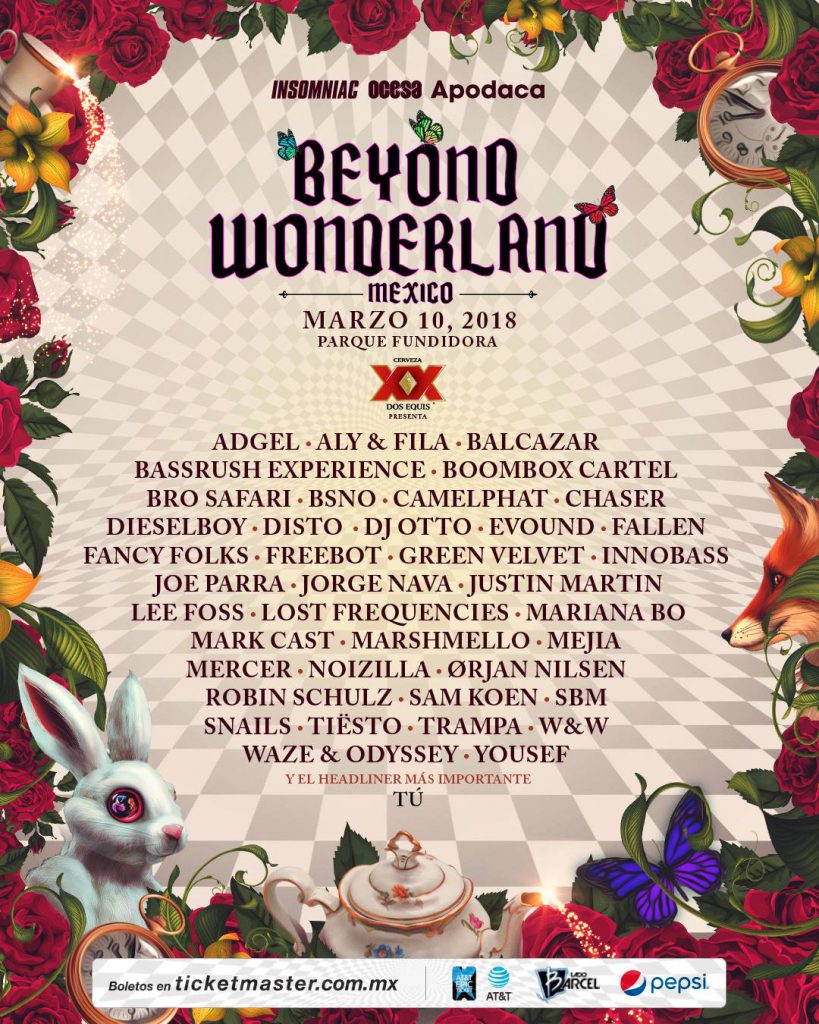 Beyond Wonderland Mexico 2018 Lineup