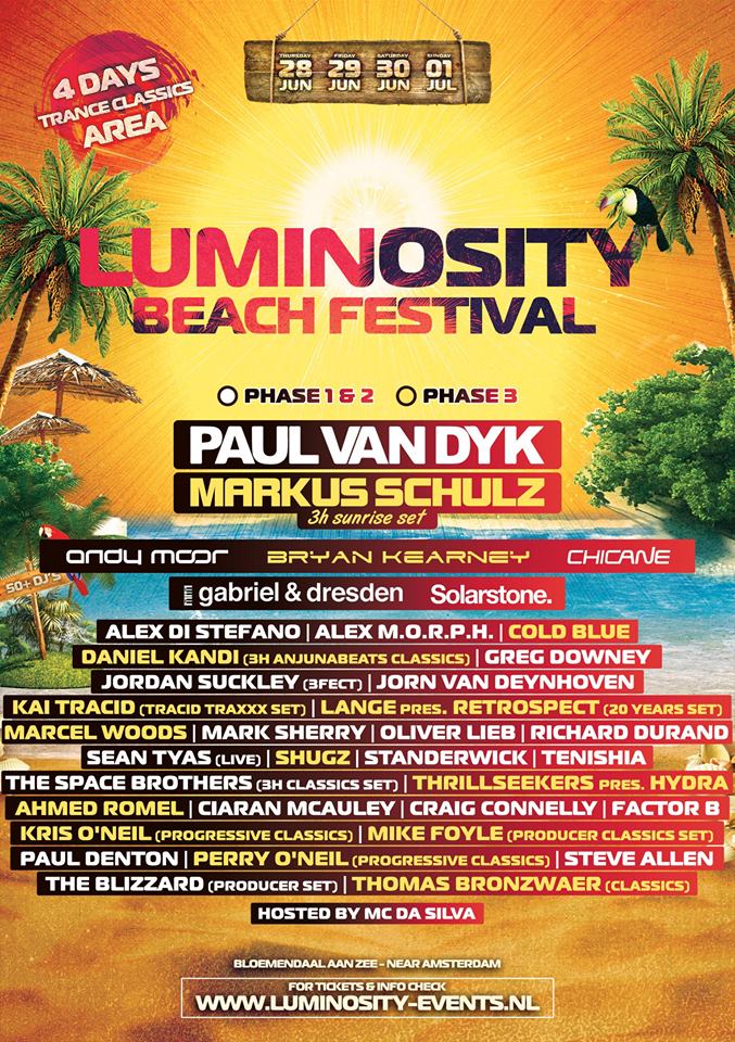 Luminosity Beach Festival 2018 Phase 3