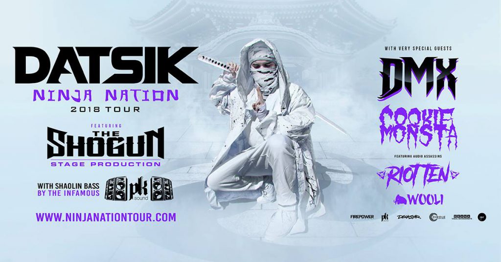 Datsik Ninja Nation Tour 2018 NYC