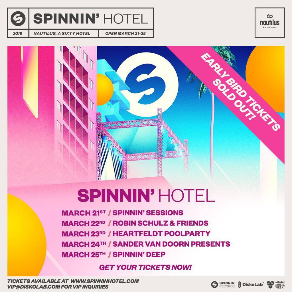 Spinnin' Hotel 2018