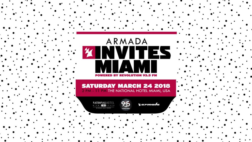 Armada Invites Miami Music Week 2018