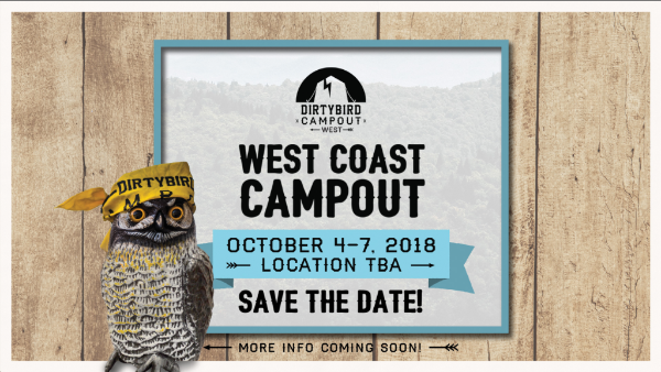 Dirtybird Campout West 2018 Dates