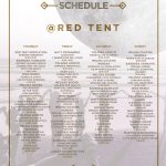 Envision Festival 2018 Ceremonies Schedule Red Tent