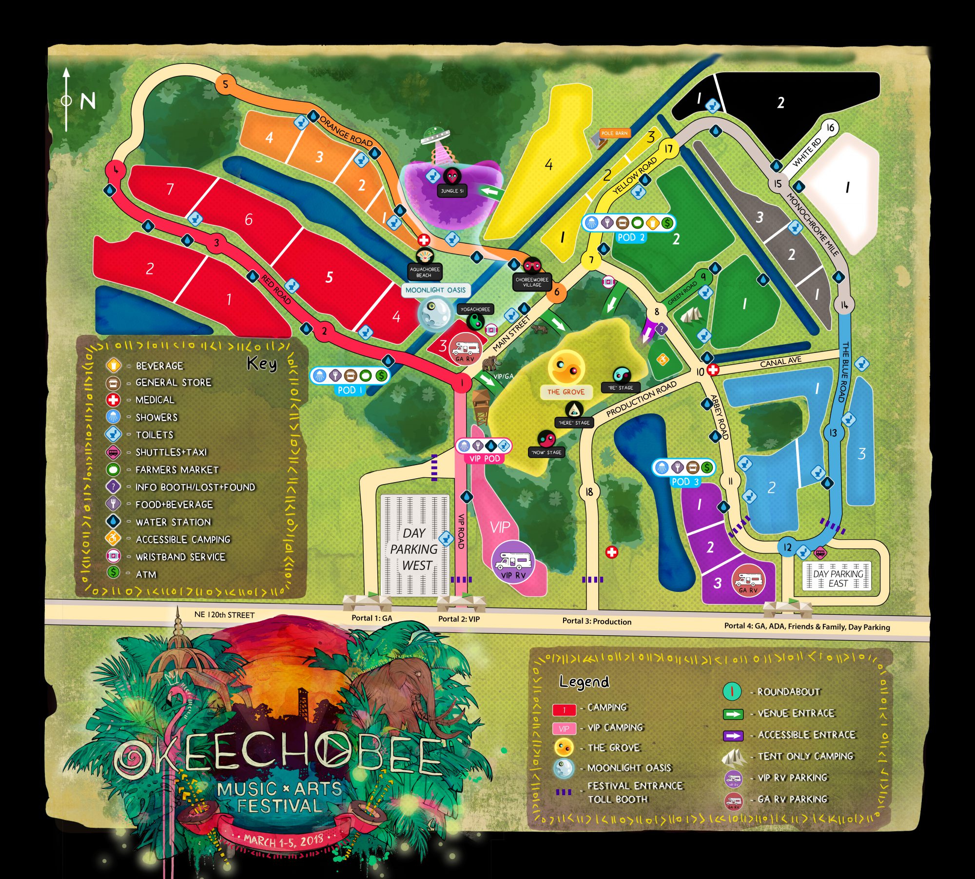 Okeechobee 2018 Set Times, Festival Map & More! EDM Identity