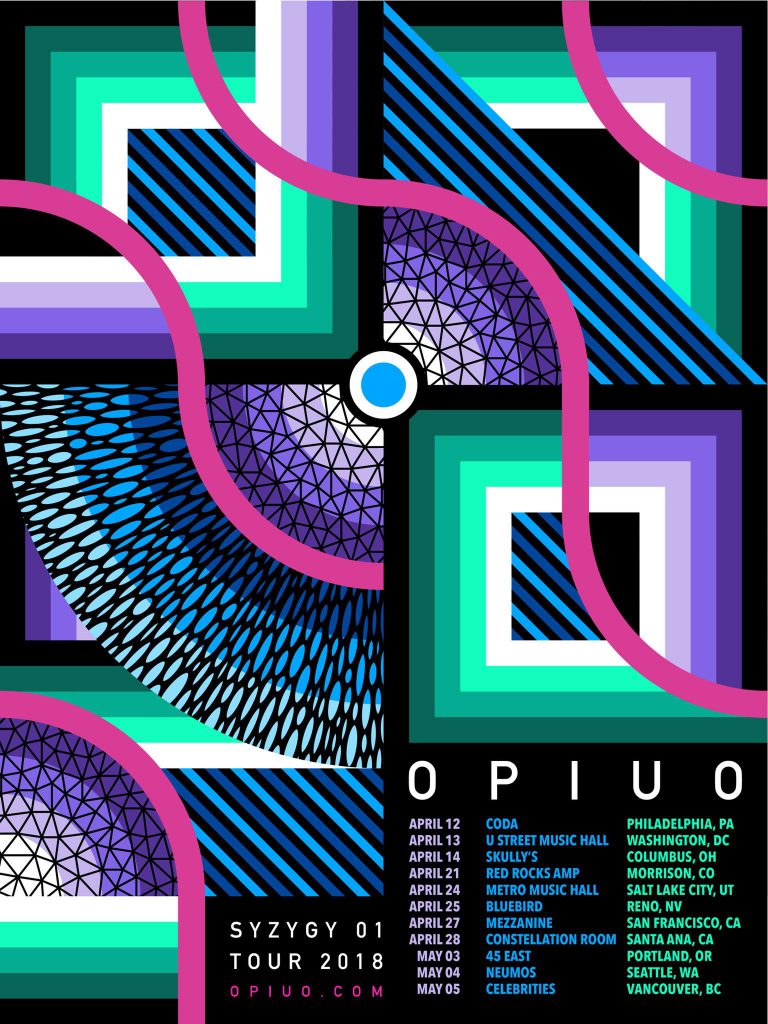 Opiuo Syzygy 01 Tour 2018