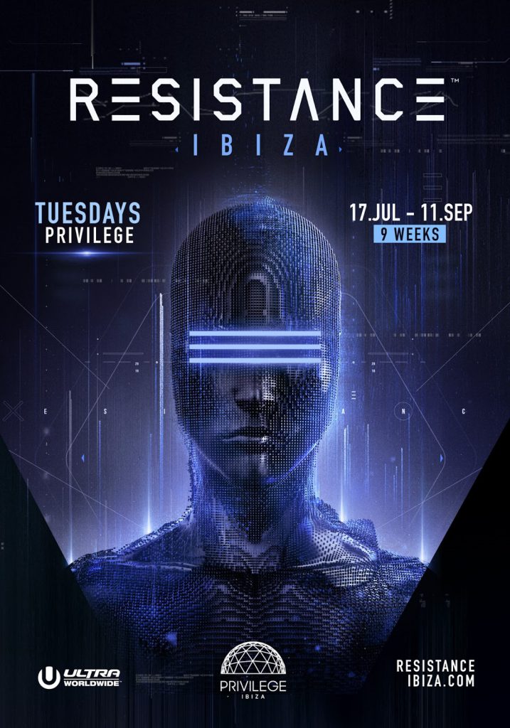RESISTANCE Ibiza 2018 Flyer