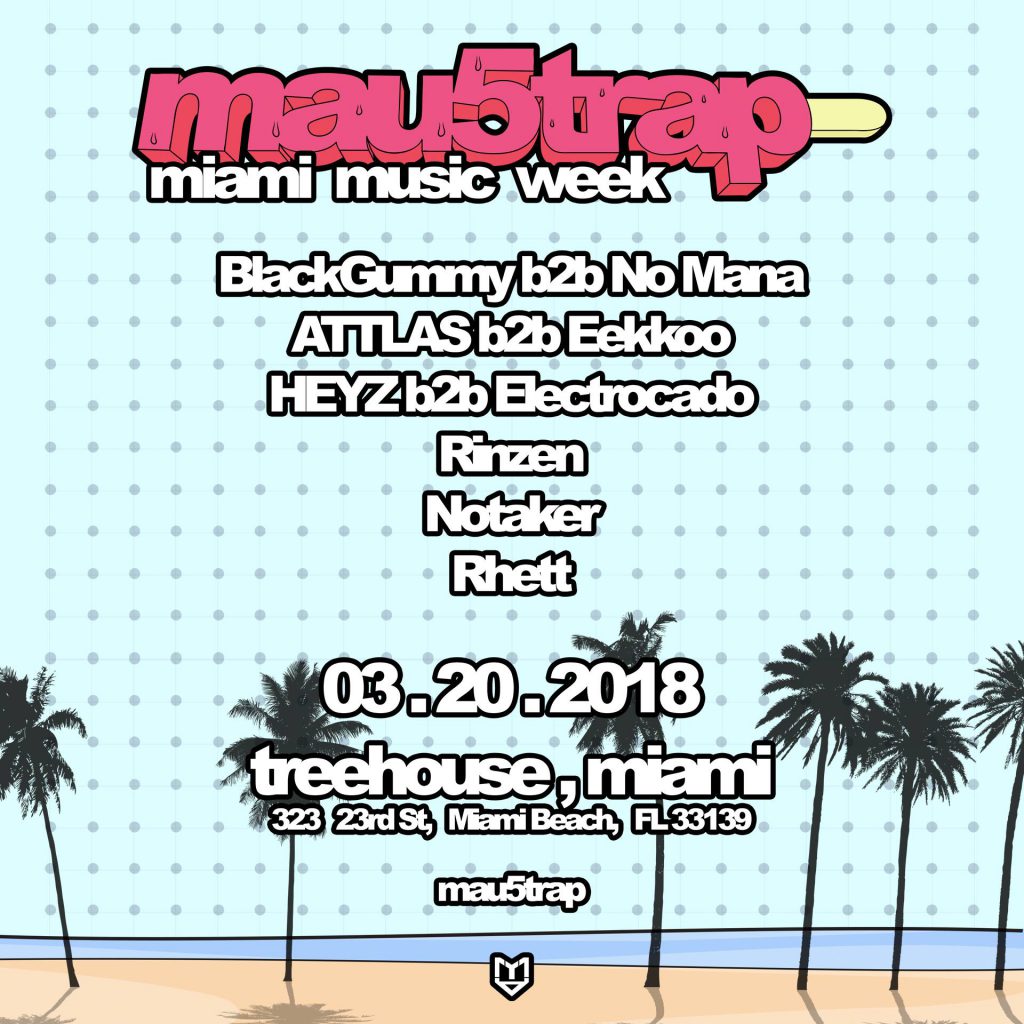 mau5trap mmw 2018 flyer