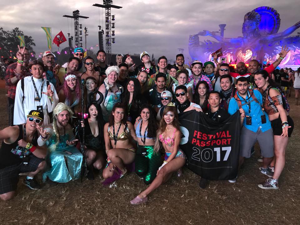 Festival Passport Group at EDC Orlando