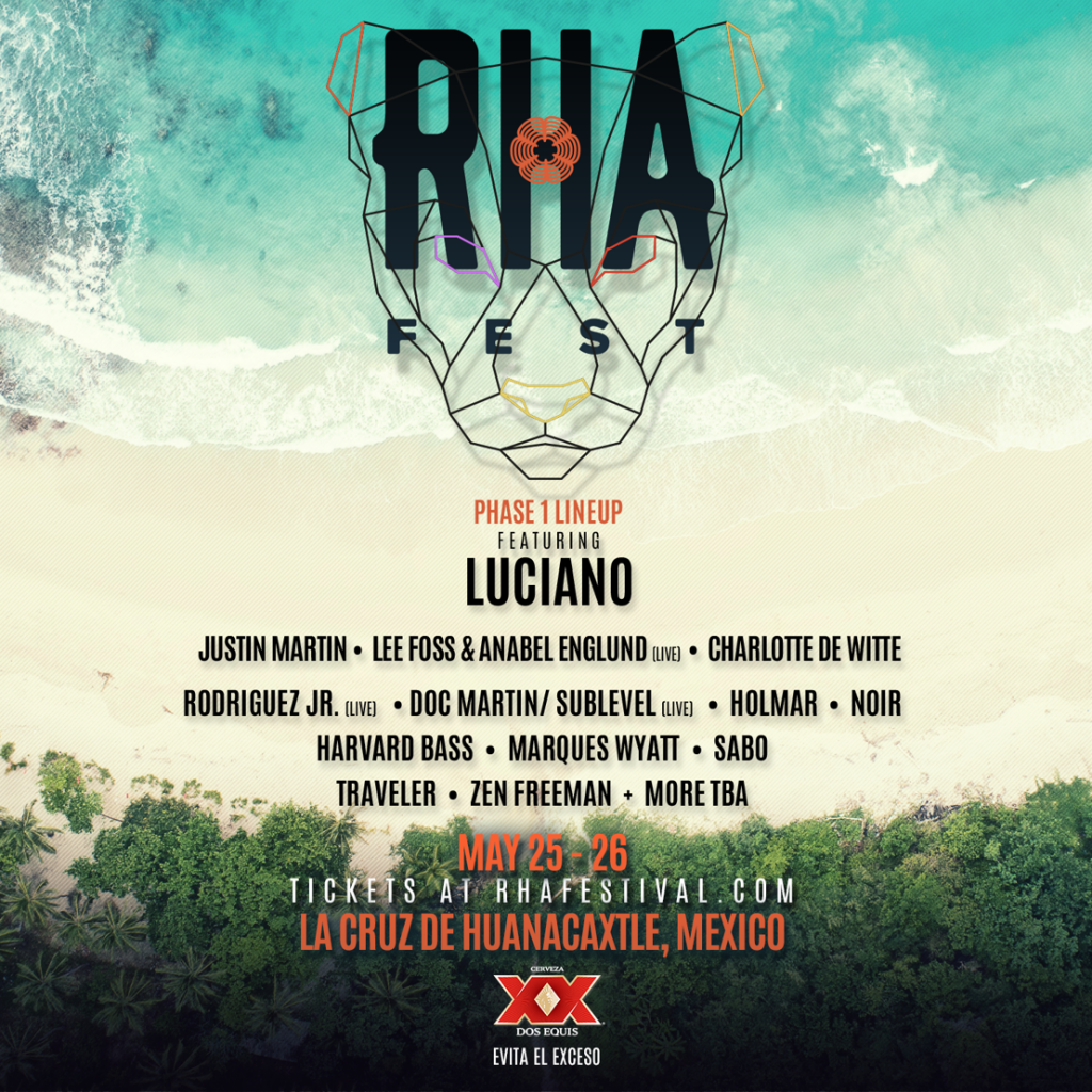 RHA Festival 2018 Lineup Flyer