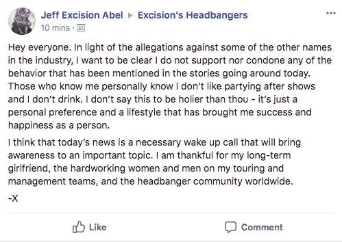 Excision's Response Datsik