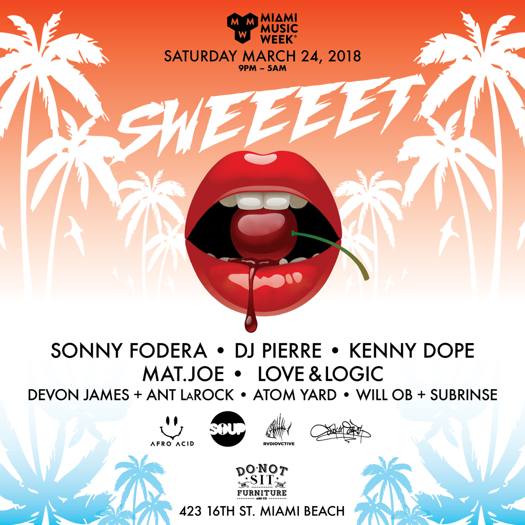 Sweeeet Miami Music Week 2018