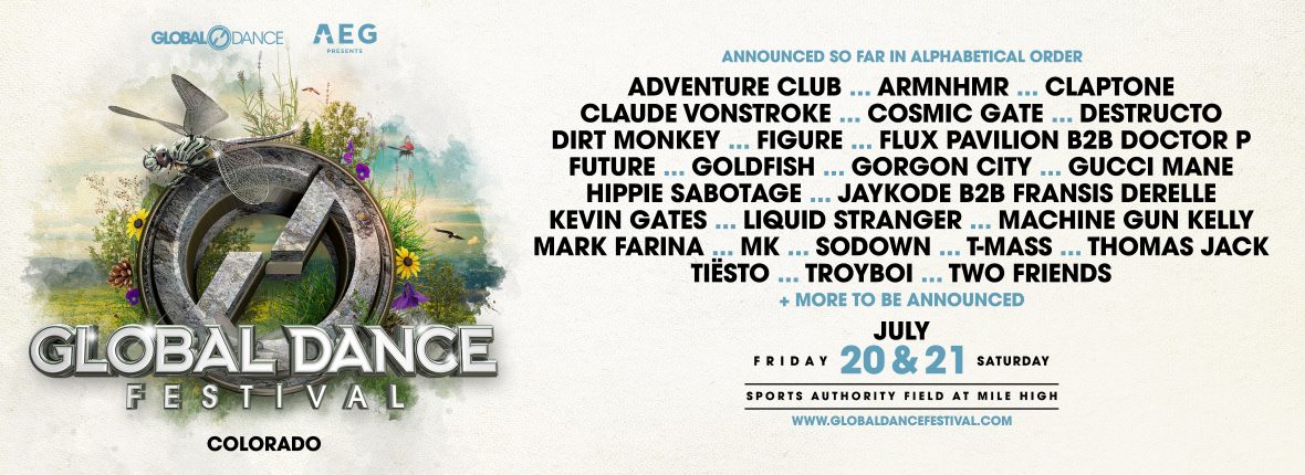 Global Dance Festival Lineup