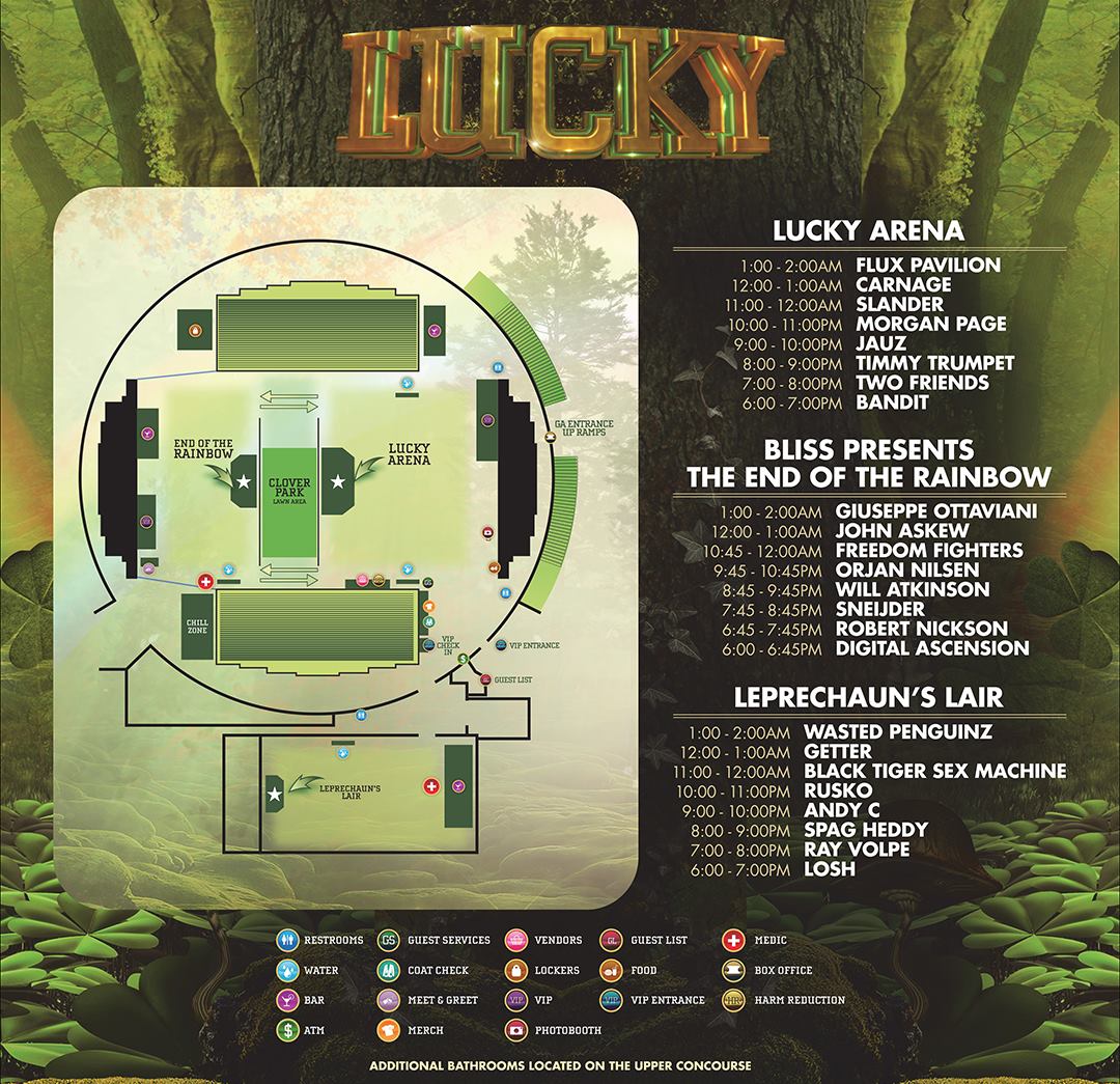 Lucky 2018 Map