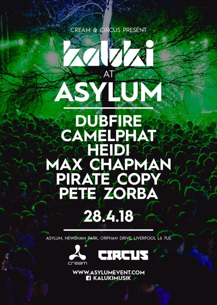 Cream & Circus Present Kaluki Lineup