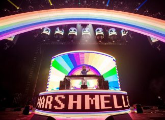 Marshmello at the Los Angeles Convention Center