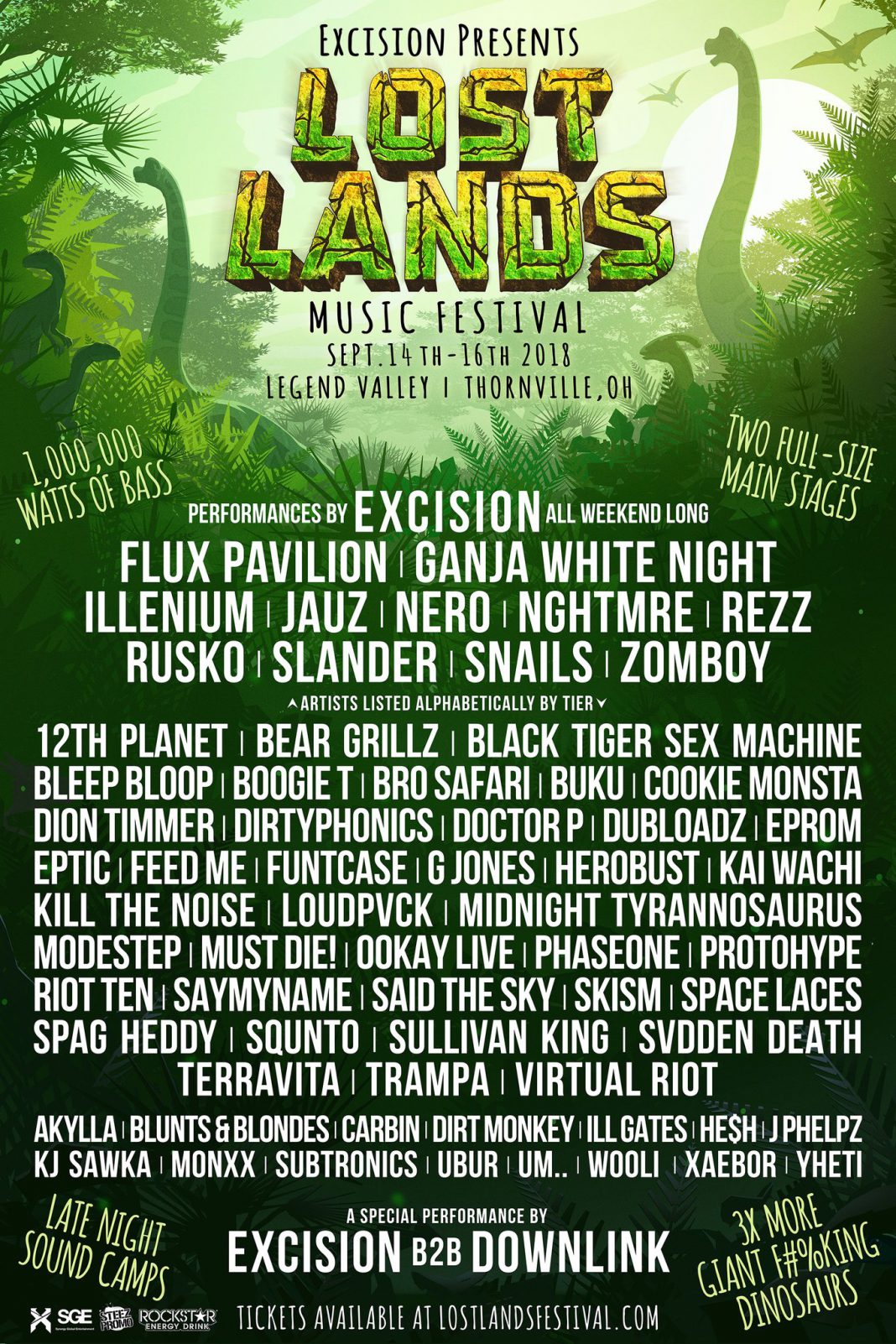 Lost Lands Music Festival Drops EarthShaking 2018 Lineup EDM Identity