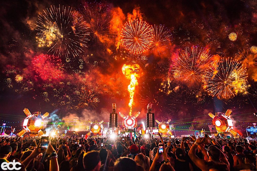 EDC Las Vegas 2017 Aerial Vertical cosmicMEADOW | EDM Identity