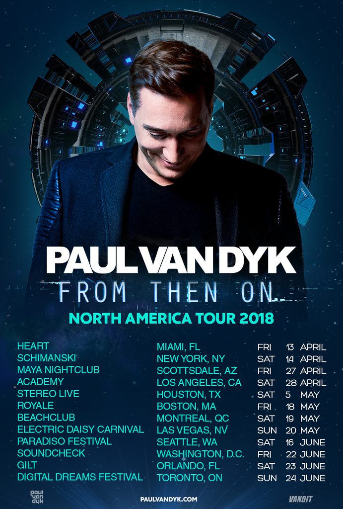 Dreamstate Presents Paul van Dyk's From Then On Tour at Academy LA ...