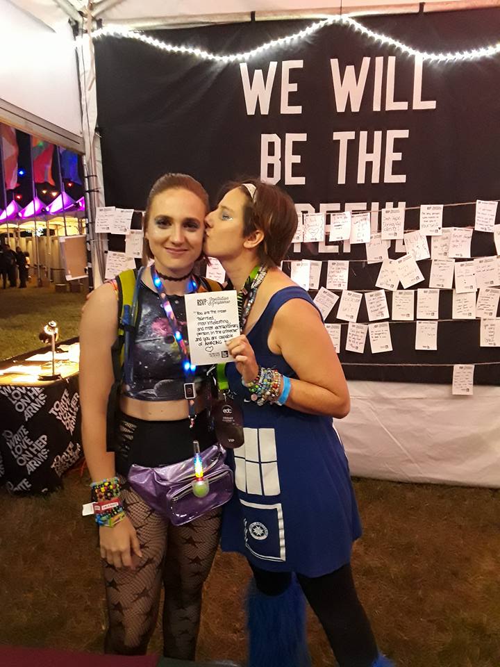Ina and Jessica at EDC Orlando 2017