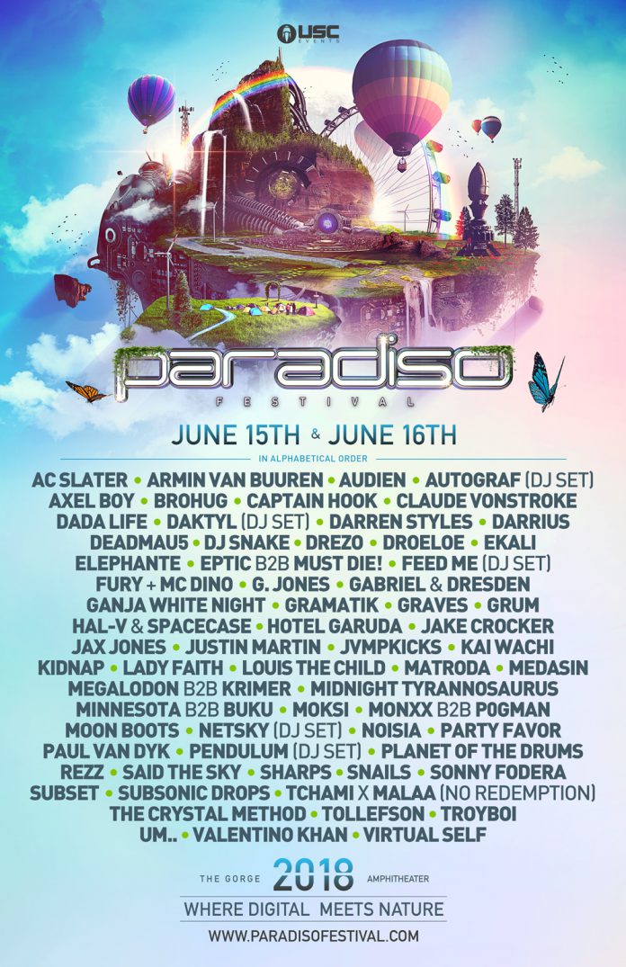 Paradiso Festival 2018 Reveals Full Lineup Including VIRTUAL SELF, Paul