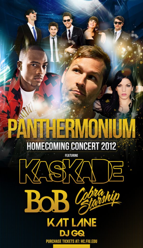 Panthermonium Concert Flyer 2012