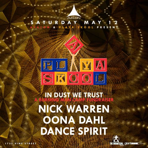 Avalon presents: Nick Warren, Öona Dahl and Dance Spirit