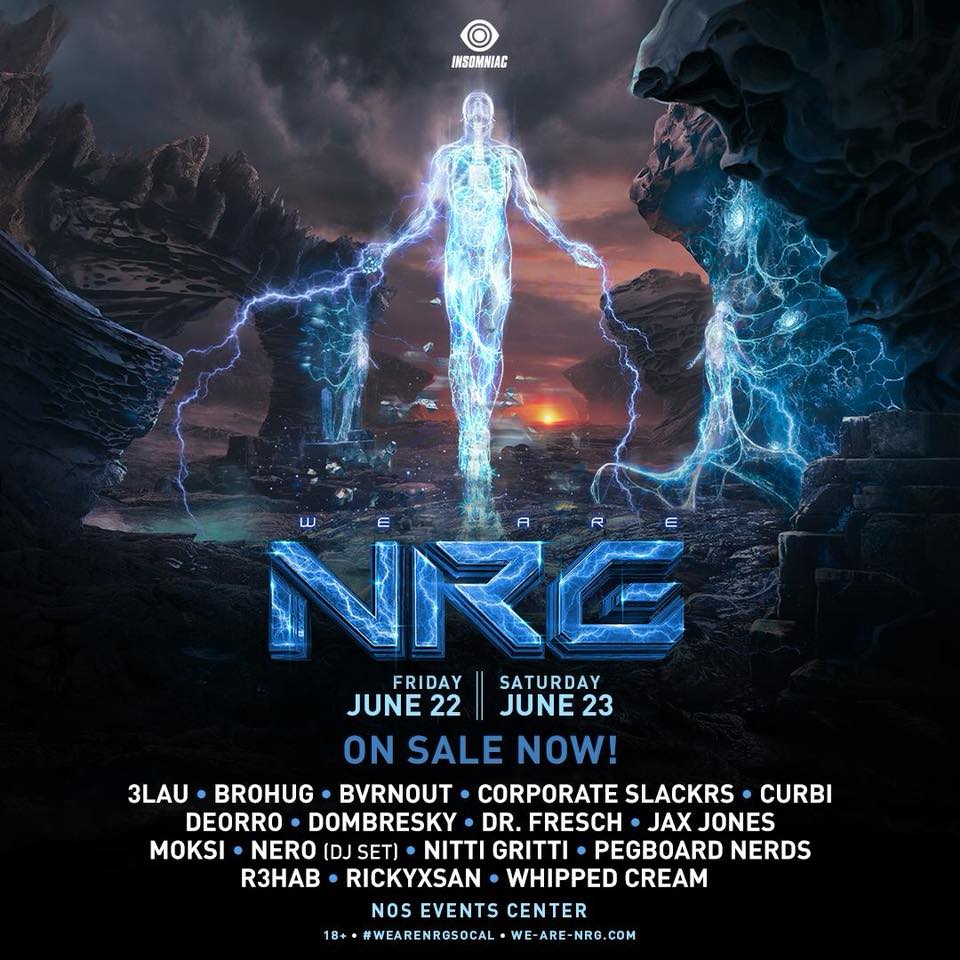 We Are NRG SoCal 2018 Lineup