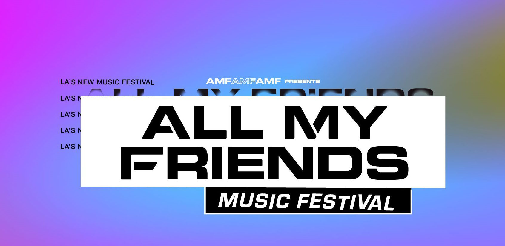 All My Friends Music Festival 2018