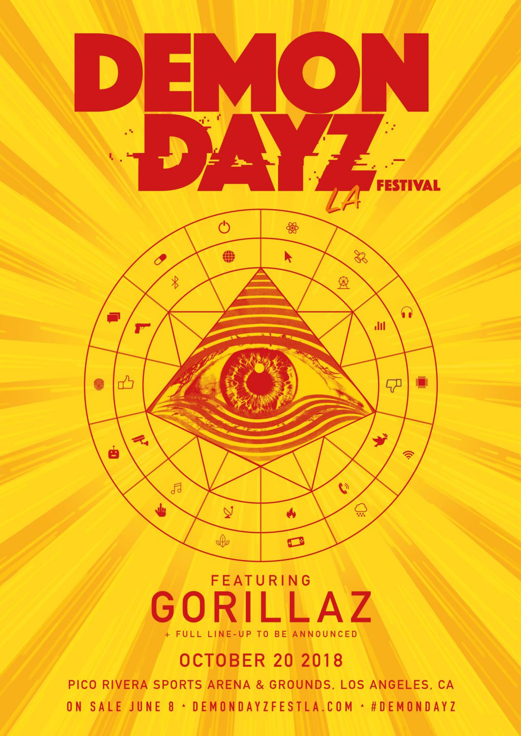 Gorillaz Announce Demon Dayz Festival LA and Release New Tune "Humility