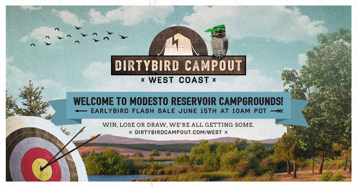 Dirtybird Campout West 2018 Banner