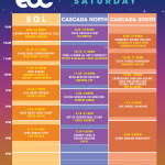 EDC Las Vegas 2018 - Camp EDC Schedule - Saturday