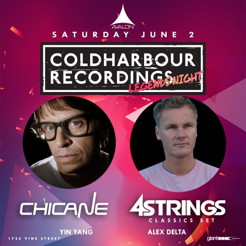Coldharbour Recordings Legends Night Chicane 4 Strings