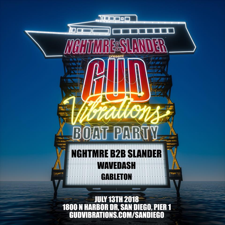 Gud Vibrations Boat Party San Diego