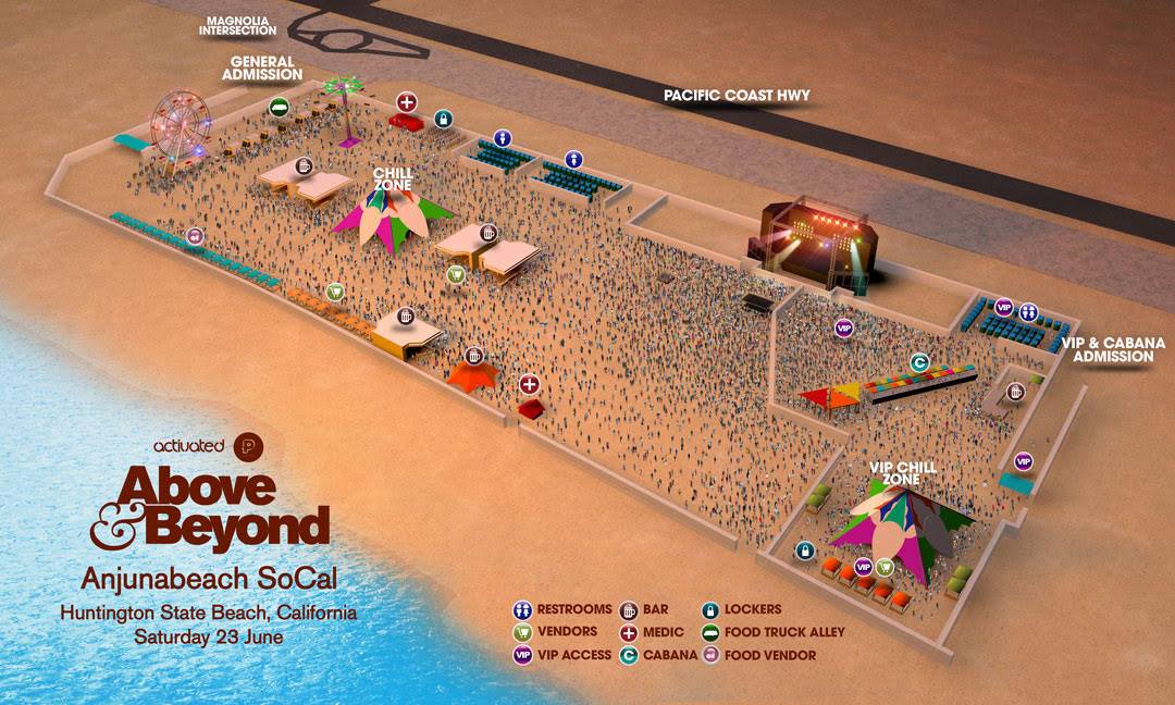 Anjunabeach SoCal 2018 Map