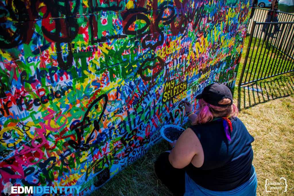 Electric Forest Weekend 2 Community Mural