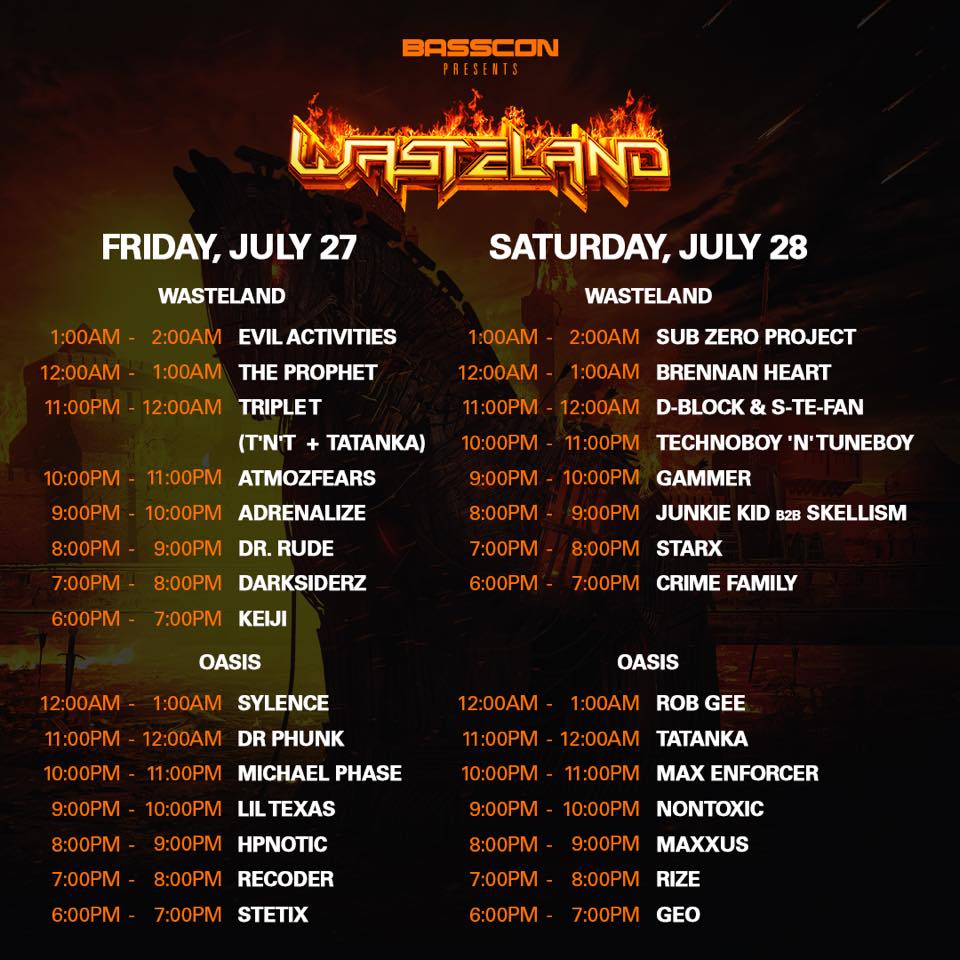 Basscon Wasteland 2018